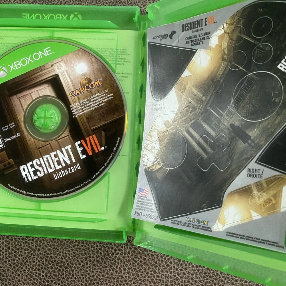 Resident Evil 7 Biohazard (Microsoft Xbox One, 2017) Capcom